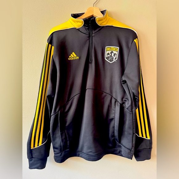 Vintage columbus Crew adidas quarter zip top soccer mls men’s medium - Picture 1 of 7